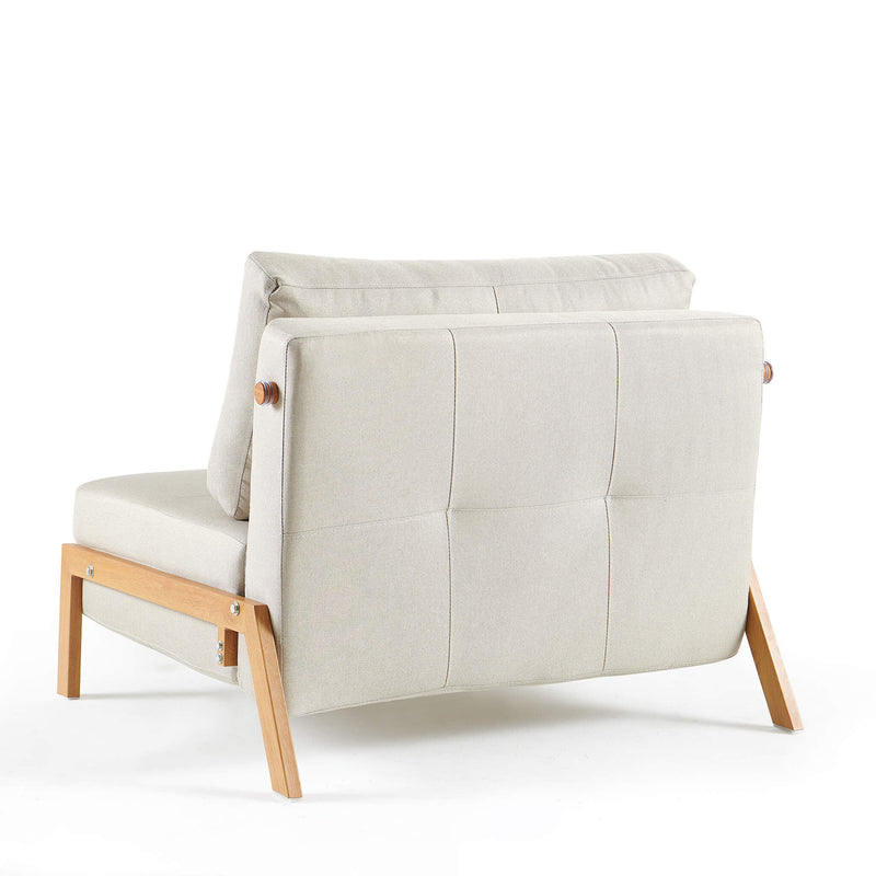Clark Single Sofa Bed - Beige