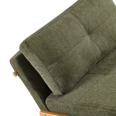 Clark Single Sofa Bed - Green