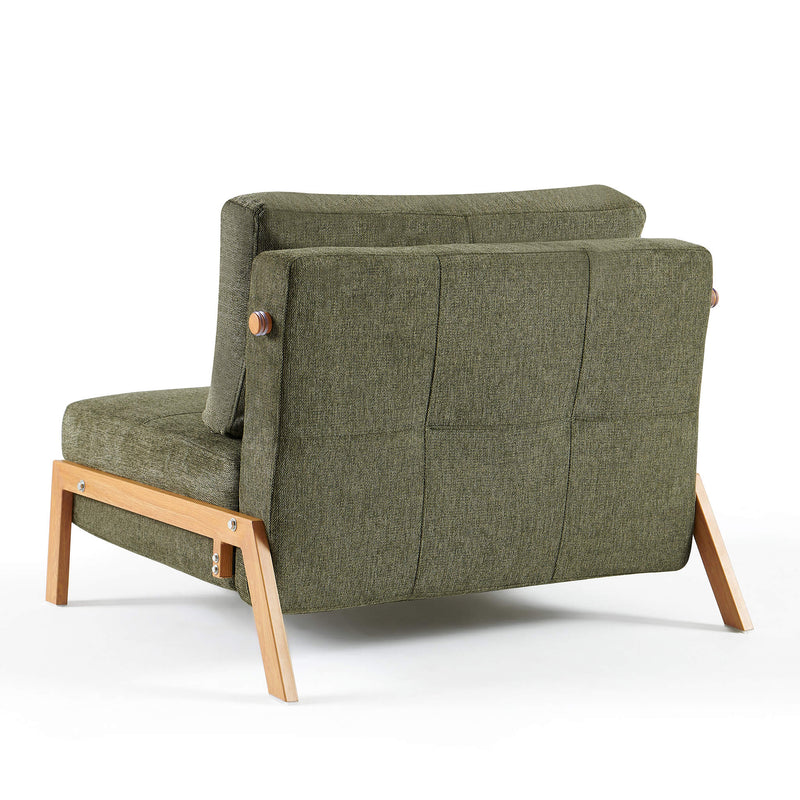 Clark Single Sofa Bed - Green