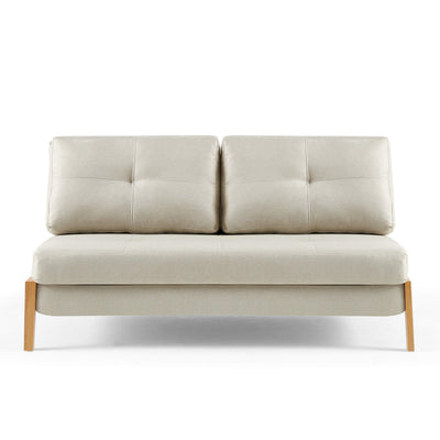 Clark 2 Seater Sofa Bed - Beige