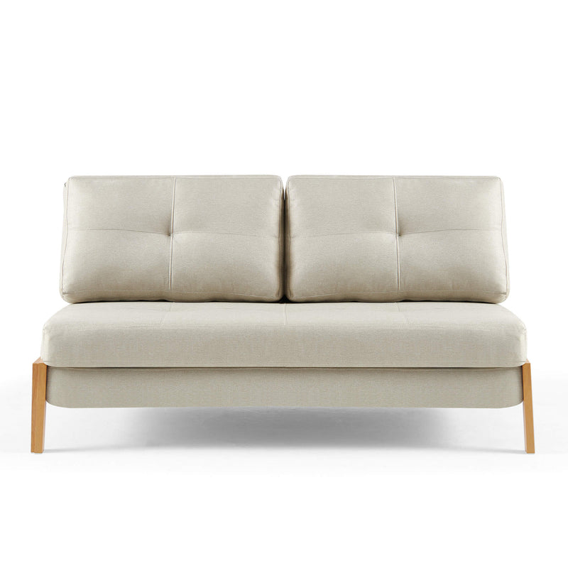 Clark 2 Seater Sofa Bed - Beige