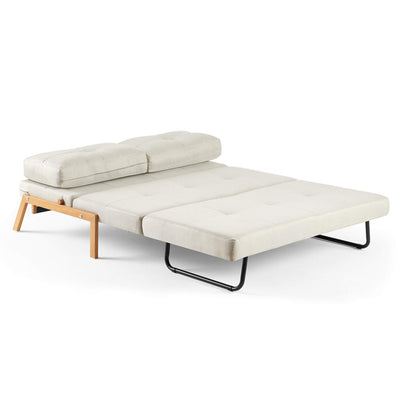 Clark 2 Seater Sofa Bed - Beige