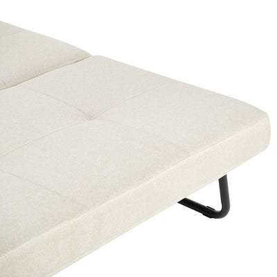 Clark 2 Seater Sofa Bed - Beige