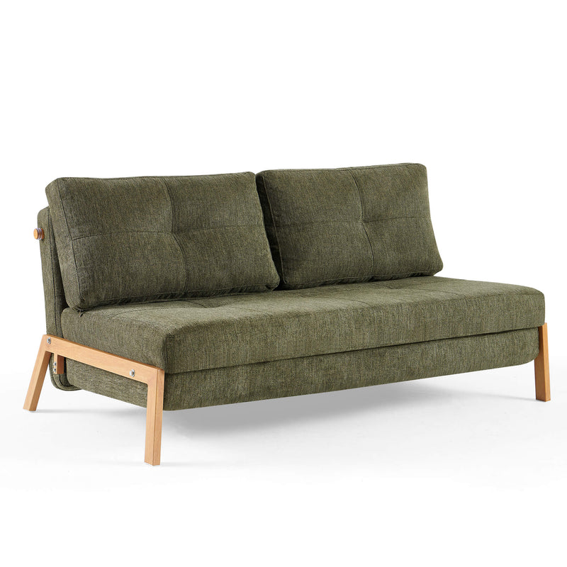 Clark 2 Seater Sofa Bed  - Green