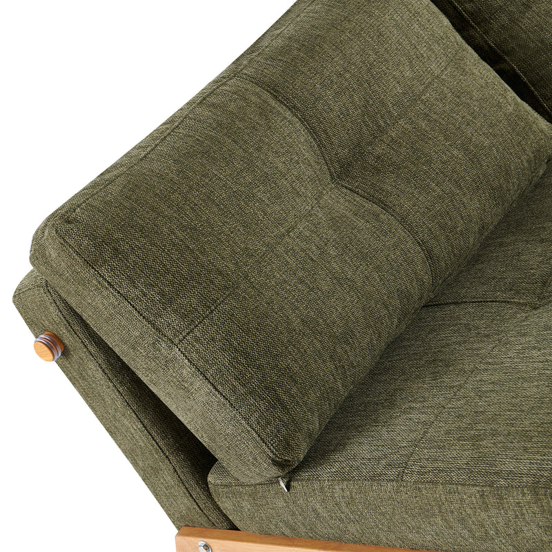 Clark 2 Seater Sofa Bed  - Green