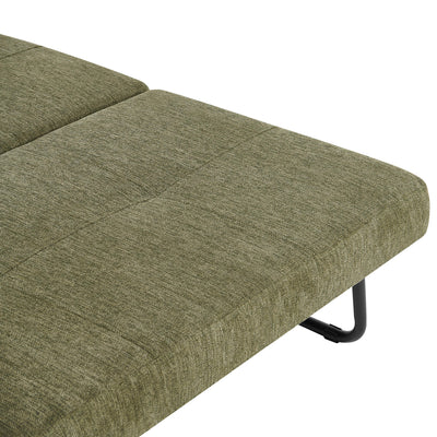 Clark 2 Seater Sofa Bed  - Green