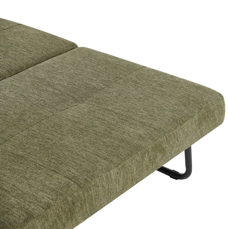 Clark 2 Seater Sofa Bed  - Green