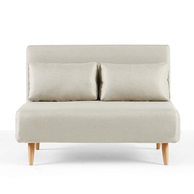 Serta 2 Seater Sofa Bed - Beige