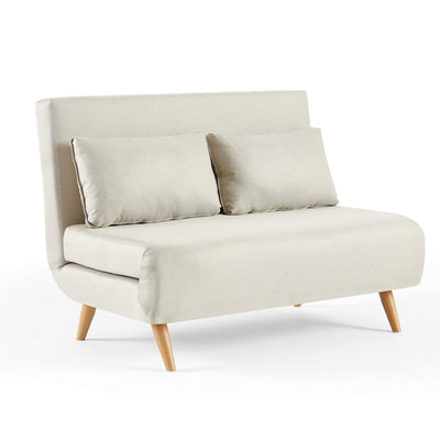 Serta 2 Seater Sofa Bed - Beige