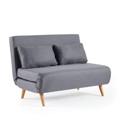 Serta 2 Seater Sofa Bed - Grey