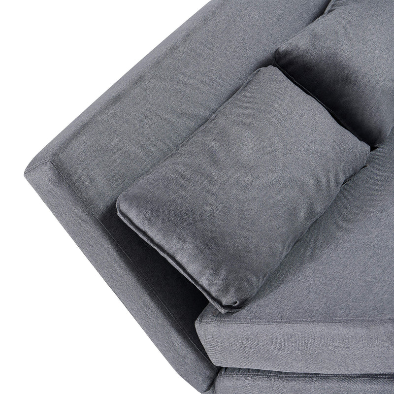 Serta 2 Seater Sofa Bed - Grey