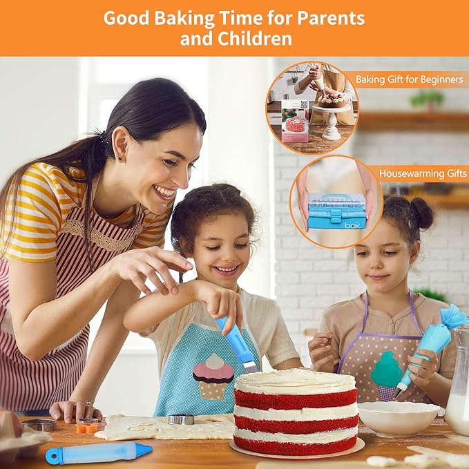 Cake Decorating Kit with Case