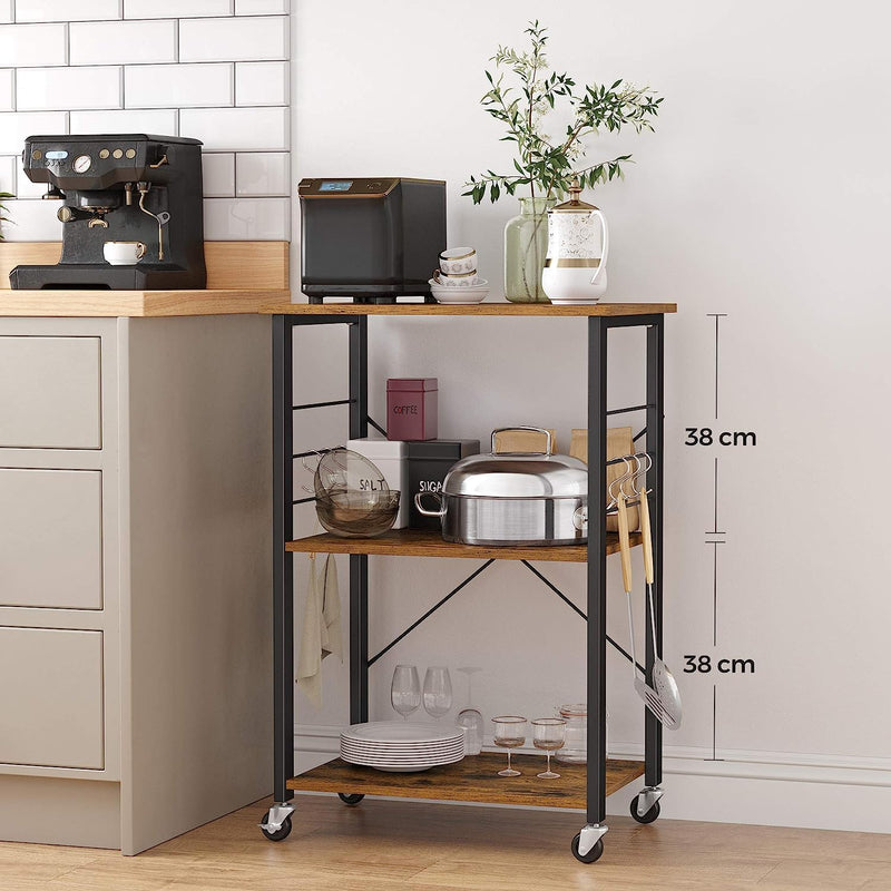 Vasagle Kitchen Storage Shelf on Wheels