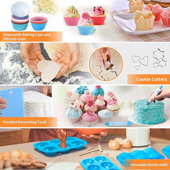 Cake Decorating Kit with Case
