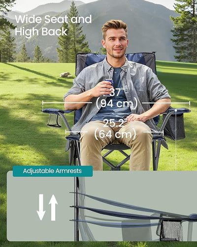 Folding Outdoor Camping Chair – Blue