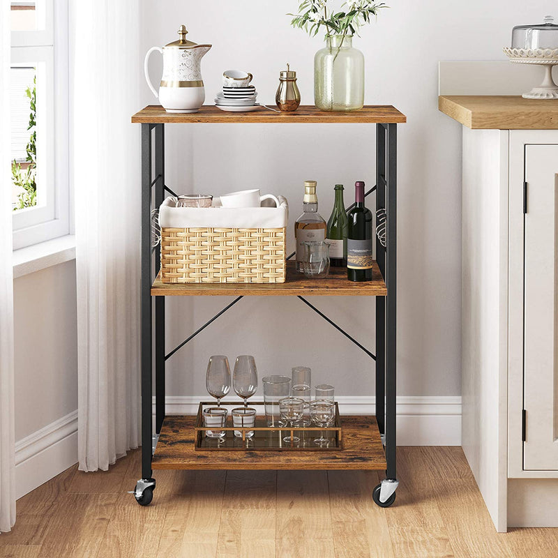 Vasagle Kitchen Storage Shelf on Wheels