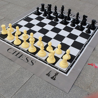 Jumbo Garden Chess – Outdoor Play Mat Included