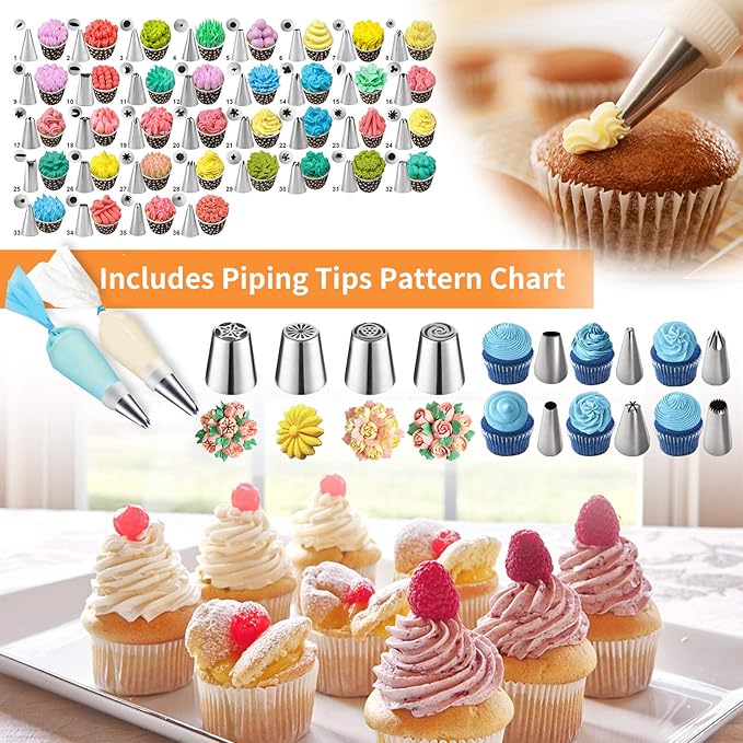 Cake Decorating Kit with Case