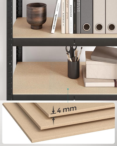 5-Tier Boltless Shelving Unit 30 x 75 x 150 cm (Set of 2)