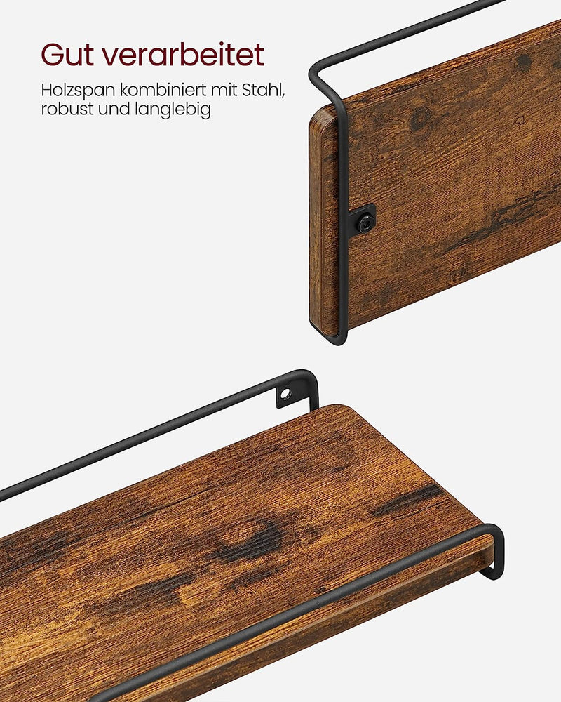 L-Shaped Floating Shelves (Set of 2)