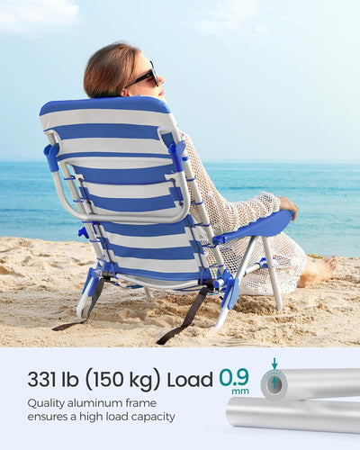 Folding Outdoor Beach & Camping Chair