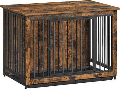 Dog Crate Furniture with Removable Tray