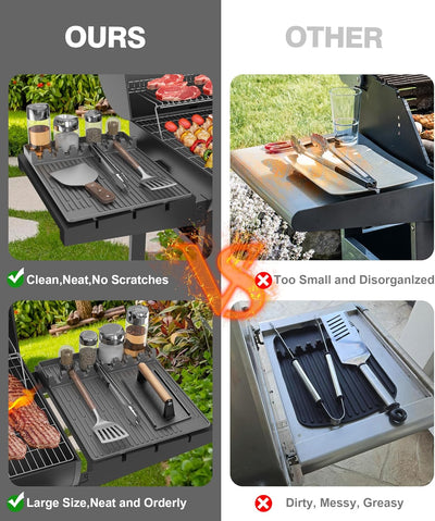 Silicone Kitchen Mat with Tool Slots