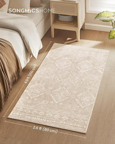 Boho Style Rug 80 x 150 cm - Beige