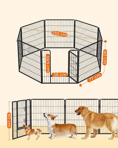 Puppy Playpen Small Black