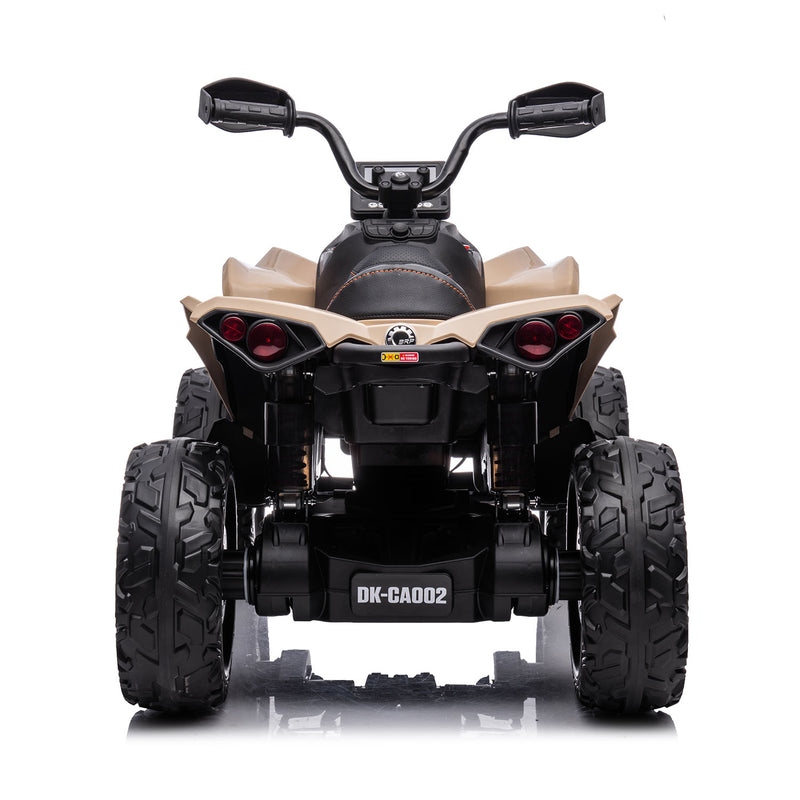 Kids Ride On Quad – Can-Am Renegade 24V Electric ATV (Khaki)