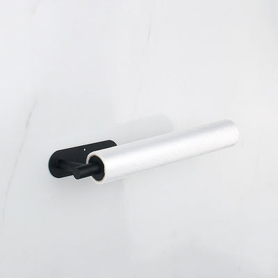 Kitchen Paper Towel Holder With Single Hand Operable Design