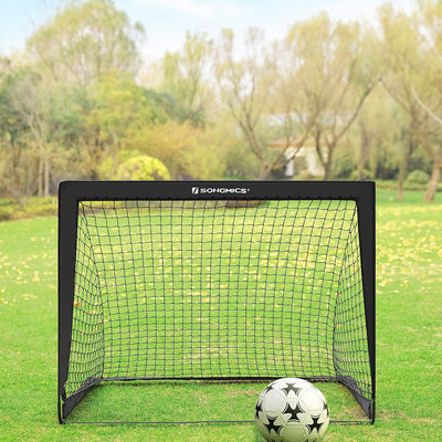 Children's Football Goal - Black (Set of 2)