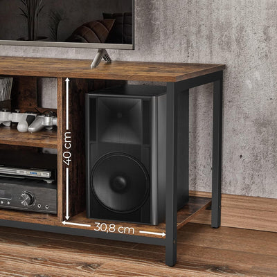 TV Cabinet with Open Shelves