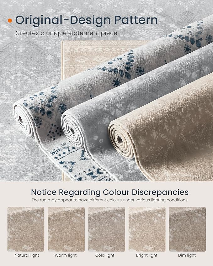 Boho Style Rug 120 x 170 cm - Beige