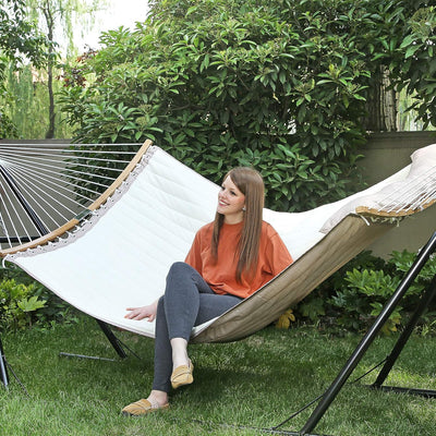 Quilted Hammock – Beige