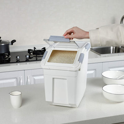 Grain Rice Storage Bin 18 Liters Food Container