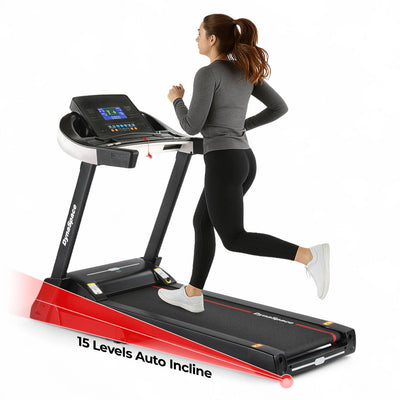 DynaSpace D2 Treadmill with Incline for Home Gym Cardio