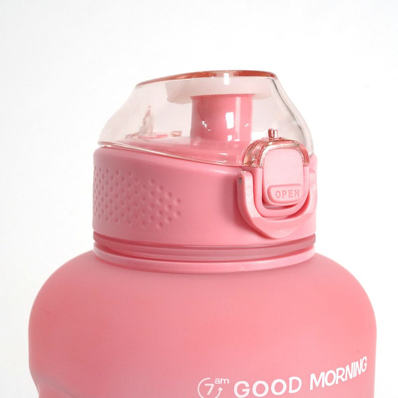 3.8 Liters Motivational Water Bottle Pink & Blue