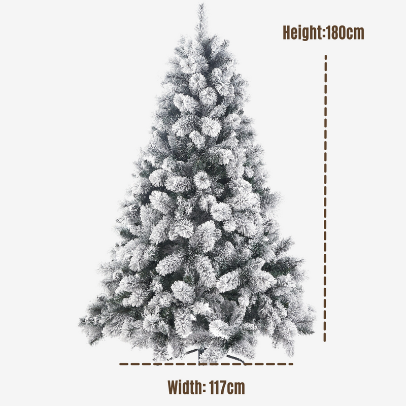 Wintry Majesty Deluxe Christmas Tree - 180cm (6Ft)
