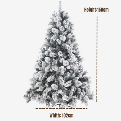 Wintry Majesty Deluxe Christmas Tree - 150cm (5Ft)