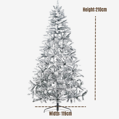 Rustic Spruce Christmas Tree - 210cm (7Ft)