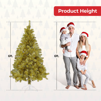 Golden Fir Christmas Tree – 180cm (6Ft)