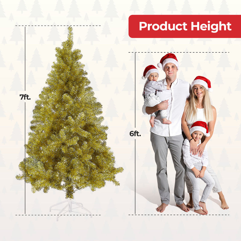 Golden Fir Christmas Tree – 210cm (7Ft)