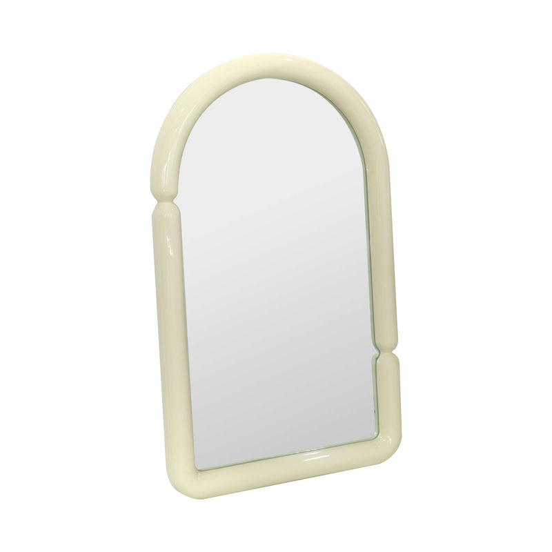 Alia Wall Mirror - Milk White