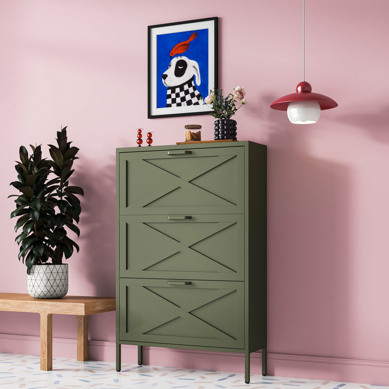 Phoenix Shoe Locker -  Army Green