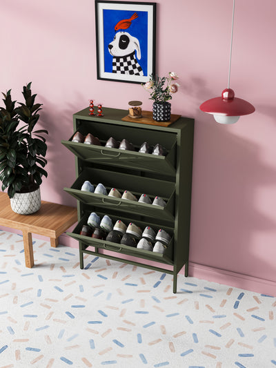 Phoenix Shoe Locker -  Army Green