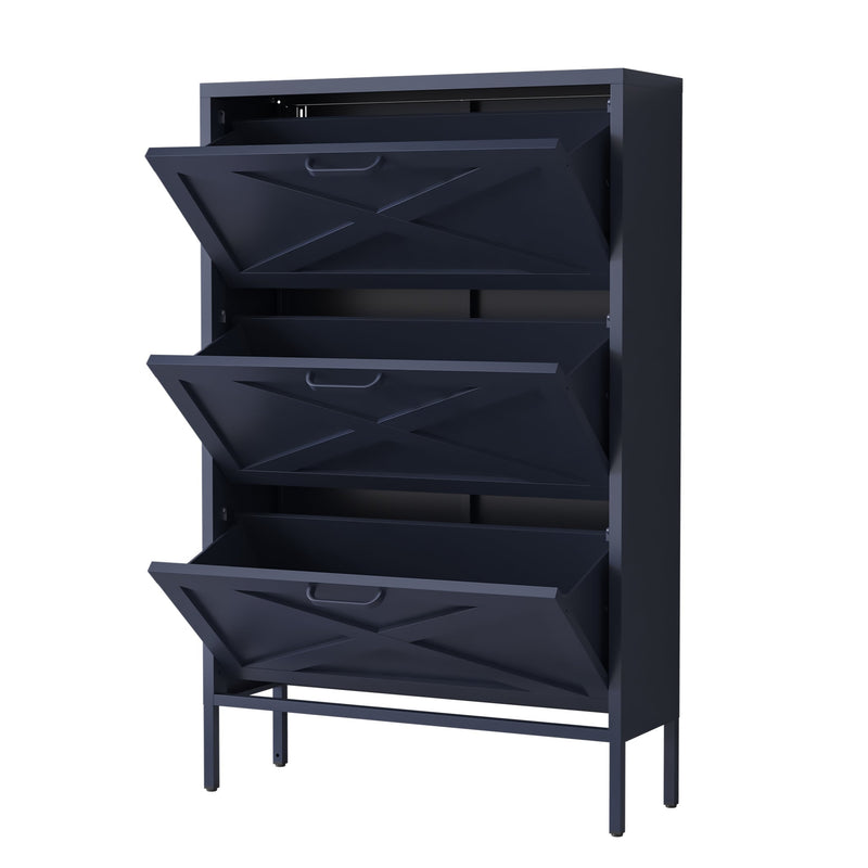 Phoenix Shoe Locker -  Slate Grey