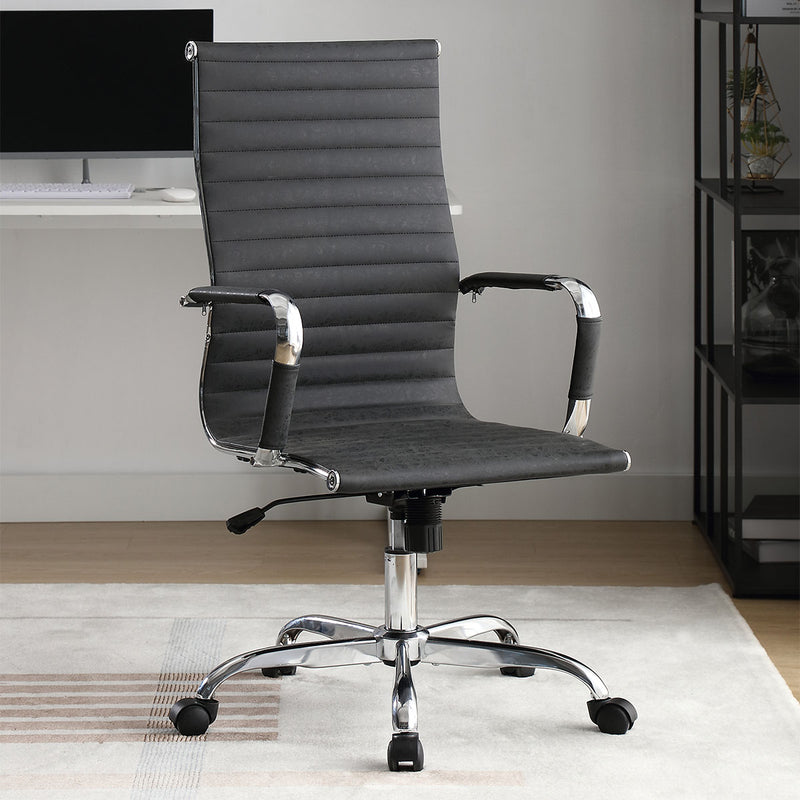 Arlo PU Leather Office Chair with Armrests