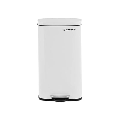 Kitchen Rubbish Bin 30L White