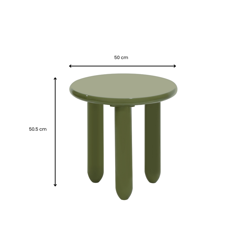 Alia Side Table - Olive